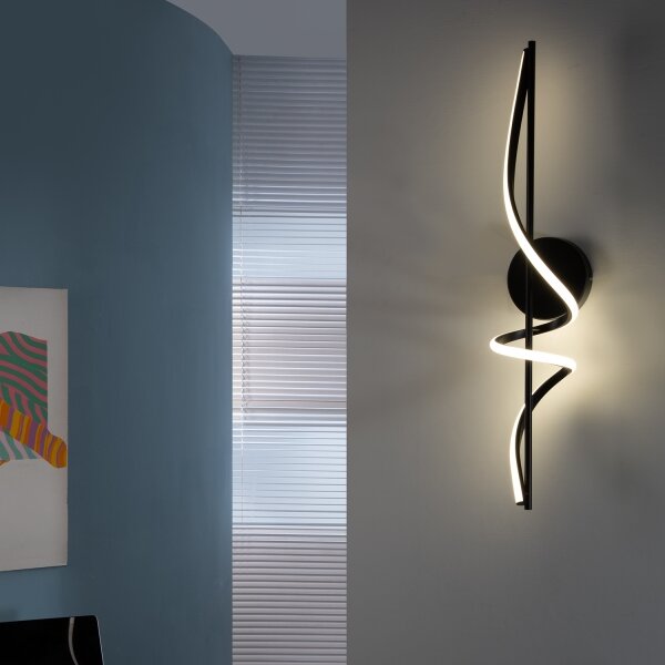 ONLI - LED Аплик TWIST LED/25W/230V 4000K черен