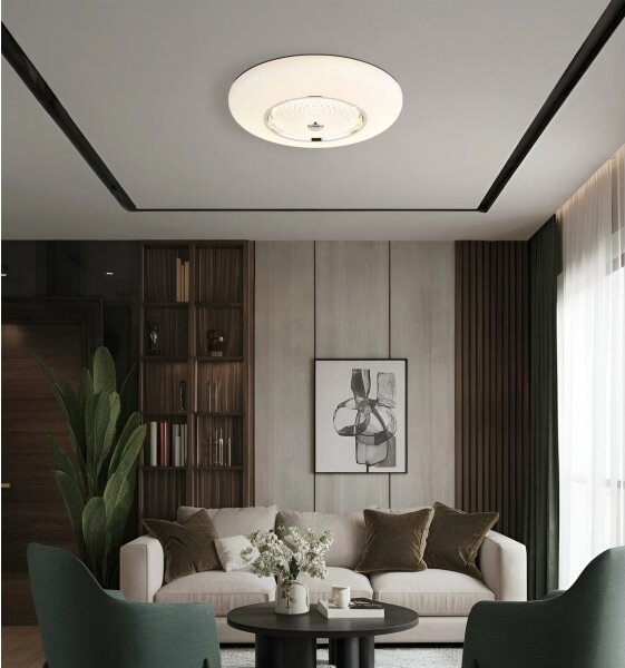 Globo 48071-50 - LED таванно осветително тяло GRAHAM LED/48W/230V Ø 59 см бяло