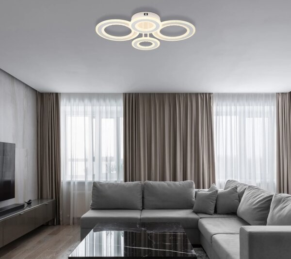 Globo 67372-54 - LED таванно осветително тяло ANTHONY LED/54W/230V 59x42 см