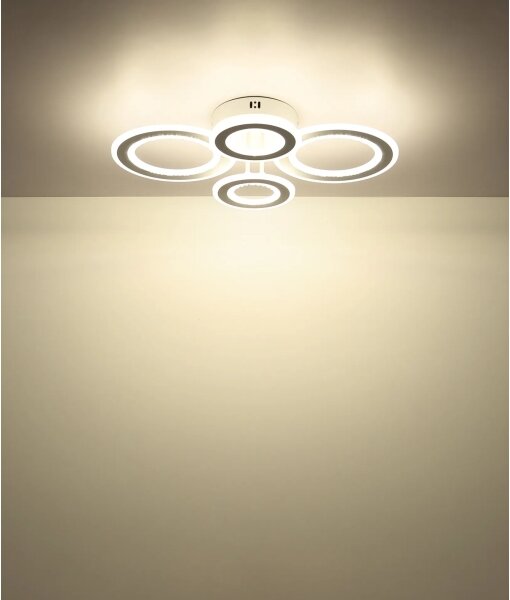 Globo 67372-54 - LED таванно осветително тяло ANTHONY LED/54W/230V 59x42 см