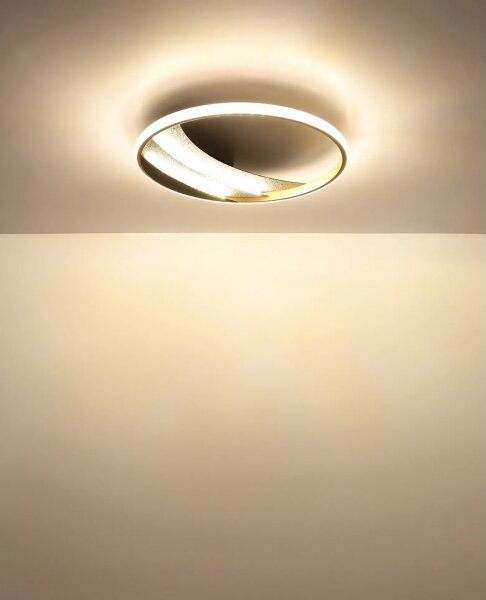 Globo 48493-24 - LED плафон CONSTANCE LED/24W/230V Ø 41 cm, златист