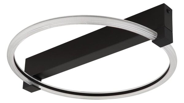 Globo 48050DS - LED таванно осветително тяло FLETCHER LED/15W/230V 41,5x38 cm черно