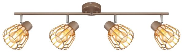Globo 54663-4 - Точково осветително тяло OLIN 4xE27/40W/230V