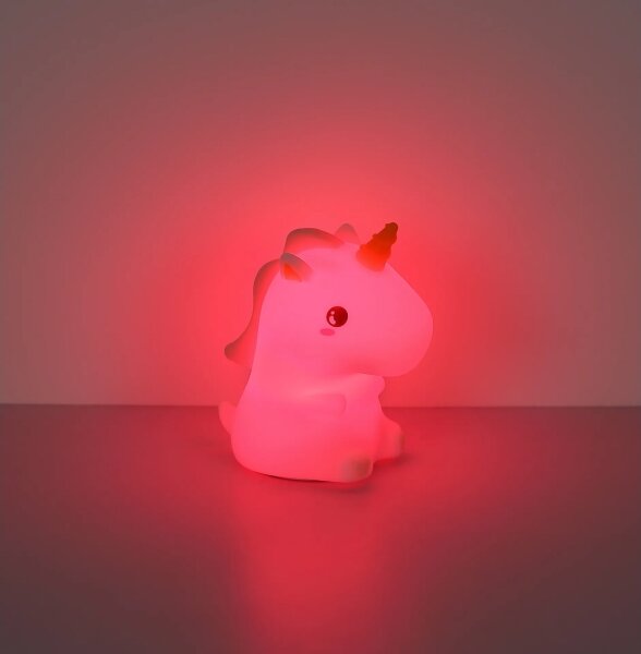 Globo 2873-LED RGBW Димируема презареждаема детска нощна лампа UNICORN LED/1,5W/5V 1200 mAh еднорог