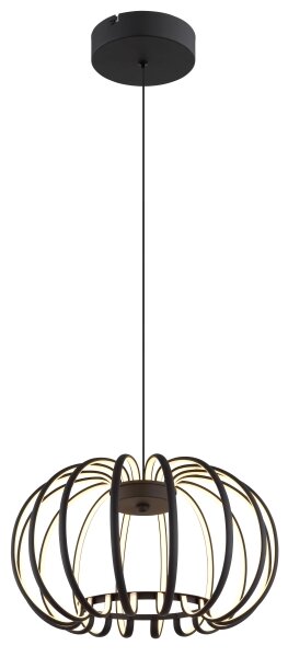 Globo 15946B - LED димируем полилей на кабел RIBBON LED/40W/230V 3000K черен