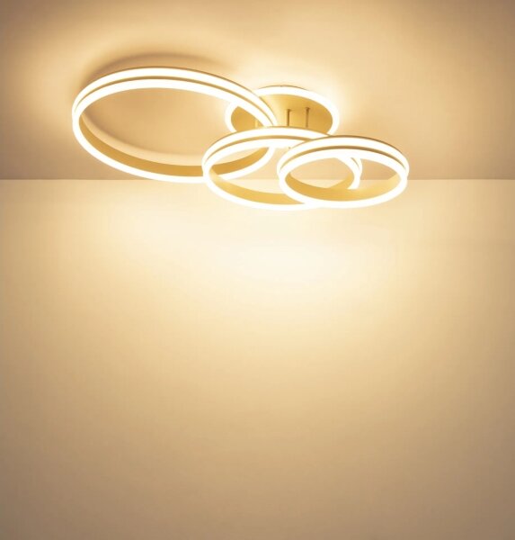Globo 67260-72SA - димируемо таванно LED осветително тяло RUBIO LED/72W/230V 3000K 79,5x50 cm
