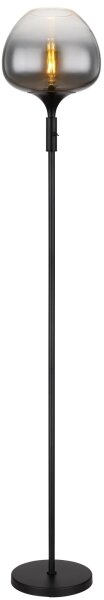 Globo 15548S2 - Подова лампа MAXY 1xE27/40W/230V черна