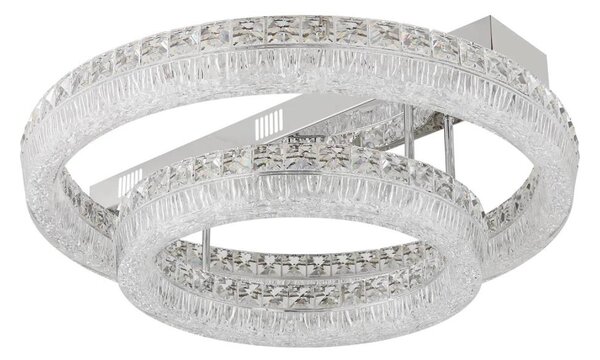Globo 67387-60D - LED димируемо таванно осветително тяло LAUREL LED/60W/230V прозрачно+ДУ