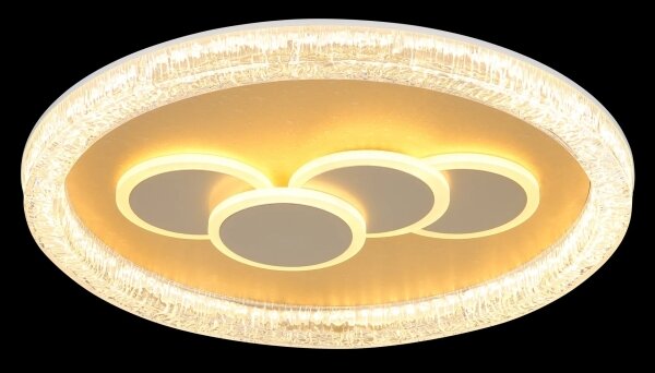 Globo 48476-40R - LED таванно осветително тяло LORAINE LED/40W/230V Ø 49,5 см златисто