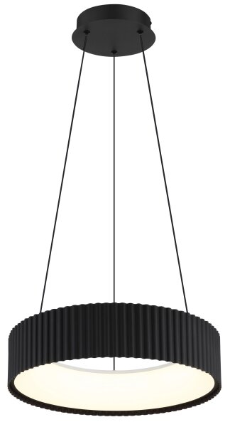 Globo 15924S - LED полилей на кабел KEMP LED/45W/230V Ø 46 cm черен