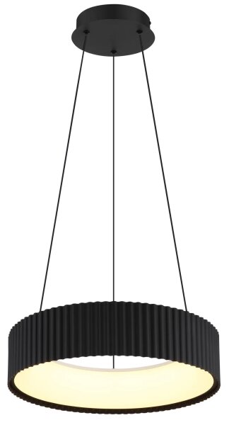 Globo 15924S - LED полилей на кабел KEMP LED/45W/230V Ø 46 cm черен
