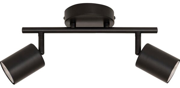 Atmosphera - Точково осветително тяло VICO 2xGU10/25W/230V черно