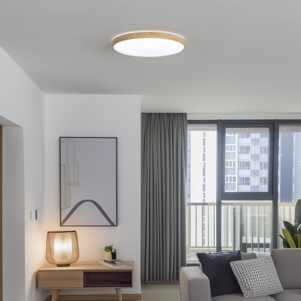Brilagi - LED димируемо таванно осветително тяло PINE LED/60W/230V + дистанционно управление