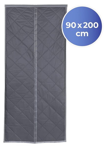Термозавеса за врата в сиво-сребристо 90x200 cm - Maximex