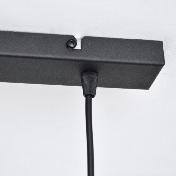LED LED Пендел VOLTA 2xE27/15W/230V черен/златист