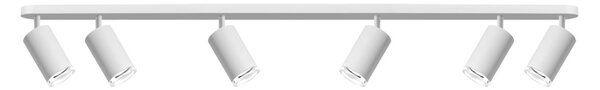 Димируемо LED RGBW точково осветително тяло за баня TURYN 6xGU10/6,5W/230V IP44 бяло