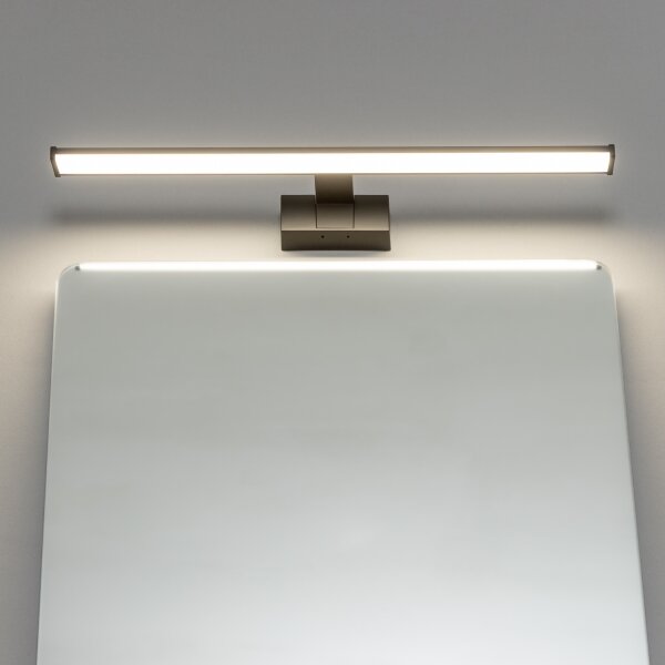 Brilagi - LED огледално осветление за баня VESTRA LED/12W/230V 60 cm IP44 черно