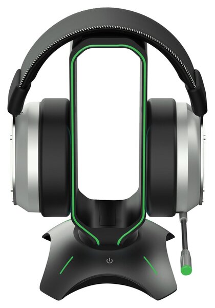 Поставка за слушалки Yenkee YHB 3003, USB, черна