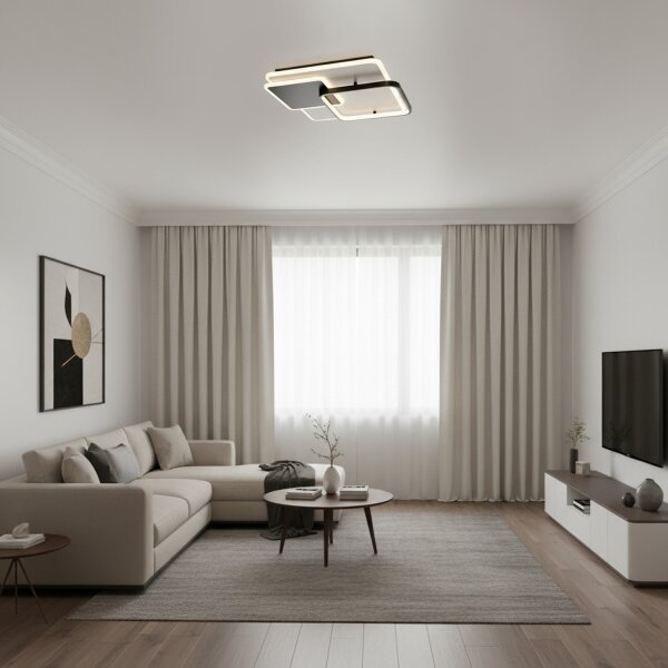 Brilagi - Димируемо LED таванно осветително тяло FLARE LED/64W/230V 3000/4000/6000K +ДУ