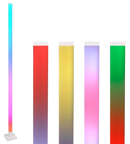 LED RGBW подова лампа MAGICAL LED/7W/230V с дистанционно управление