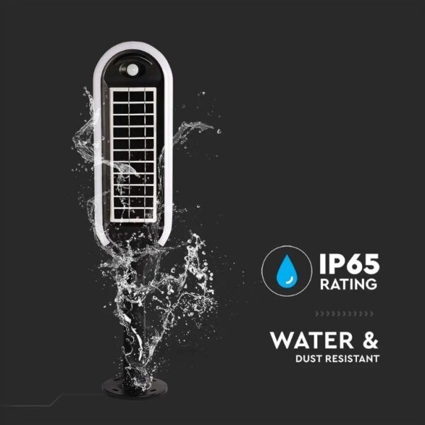 LED соларна лампа с сензор BOLLARD LED/5W/5,5V 70 см 3000K IP65 2000 mAh