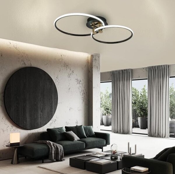 LED Димируем плафон LED/48W/230V 3000-6500K + дистанционно управление