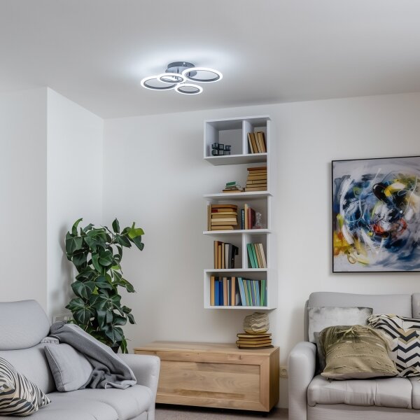 Brilagi - Димируем LED плафон ORBITS LED/50W/230V 3000-6500K + дистанционно управление