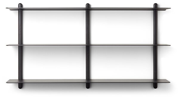 GEJST - Nivo Shelf Large D Черно Ясен/Черно