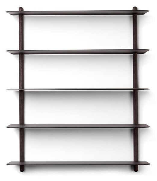 GEJST - Nivo Shelf E Черно Ясен/Черно