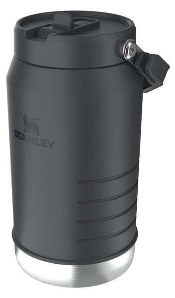 Черен термос от неръждаема стомана 1,9 l IceFlow™ Flip Straw 2.0 Black – Stanley