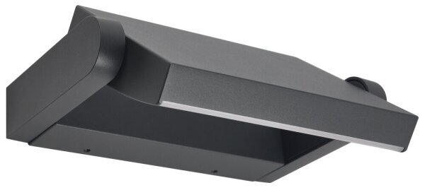 Brilagi-LED Външно стенно осветително тяло ANKLE с вграден сензор LED/18W/230V 3000K IP65