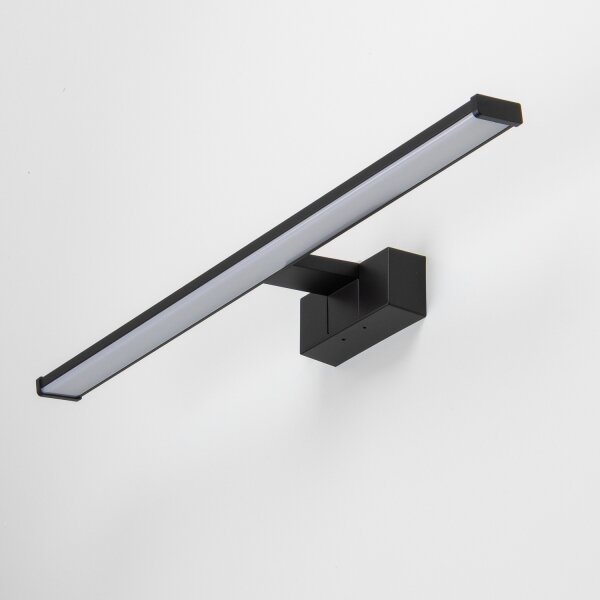 Brilagi - LED огледално осветление за баня VESTRA LED/12W/230V 60 cm IP44 черно