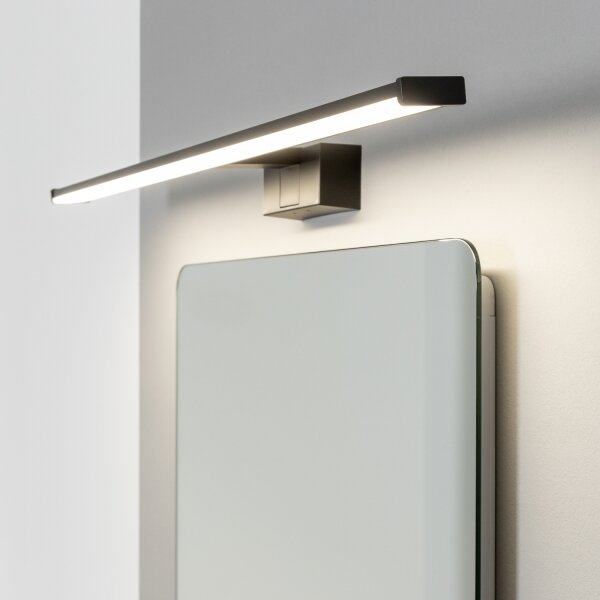 Brilagi - LED Осветително тяло за огледало за баня VESTRA LED/15W/230V 80 cm IP44 черно