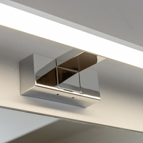 Brilagi - LED осветление за огледало VESTRA LED/12W/230V 60 cm IP44 хром