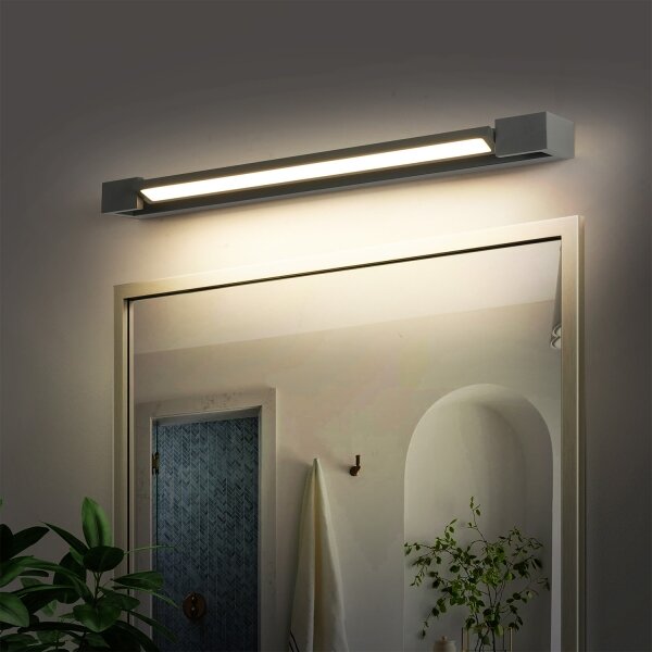 Brilagi - LED осветление за огледало за баня AQUA LINE LED/18W/230V 60 cm IP44 антрацит