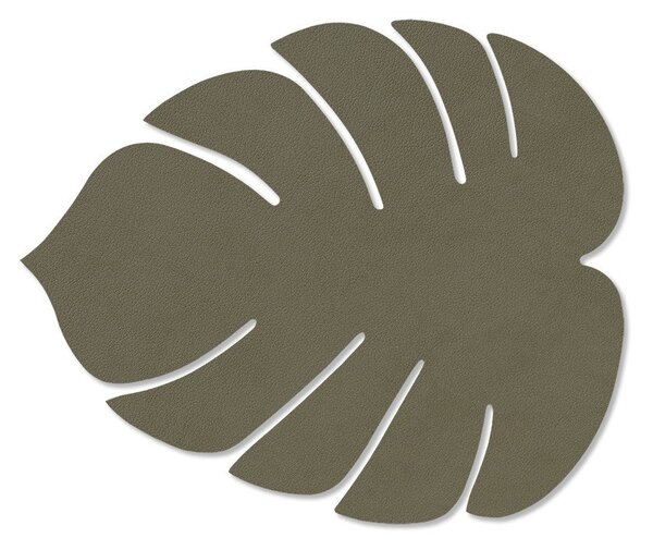 Подложка за хранене от еко кожа 22x26 cm Monstera Leaf Nupo – LIND DNA