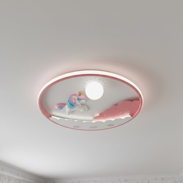 Brilagi - LED димируемо детско таванно осветително тяло UNICORN LED/68W/230V 3000-6000K+ДУ