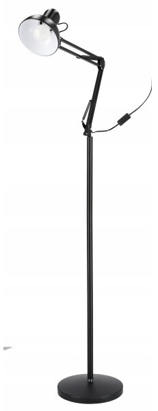 Подова лампа 1xE27/40W/230V черна