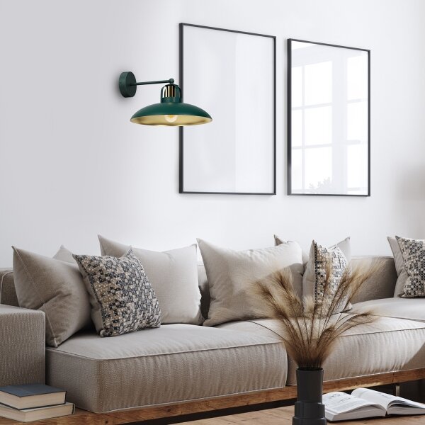 Brilagi - LED Аплик FLAMENGO 1xE27/60W/230V зелен