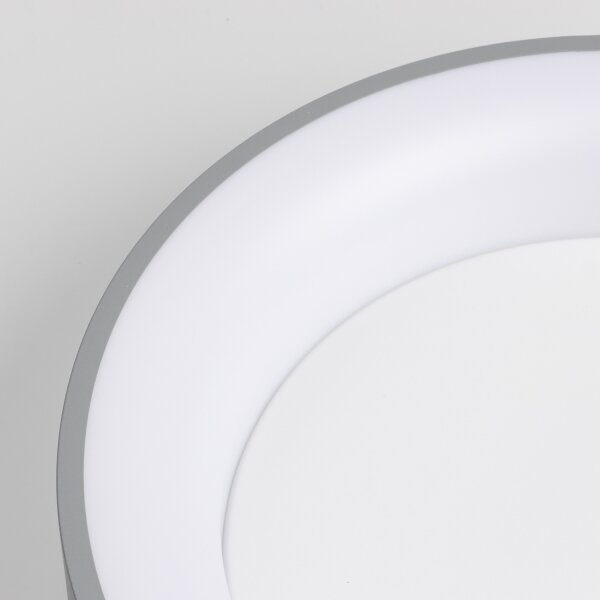 Brilagi - Димируемо LED таванно осветително тяло LED/40W/230V 3000-6500K сиво + дистанционно управление