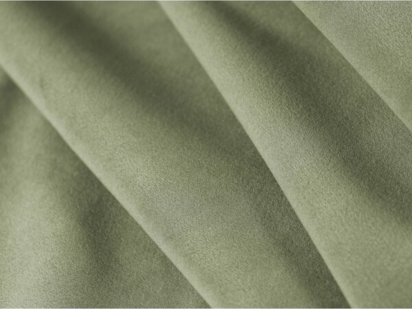 Зелено тапицирано двойно легло с включена подматрачна рамка 140x200 cm Aveline – Micadoni
