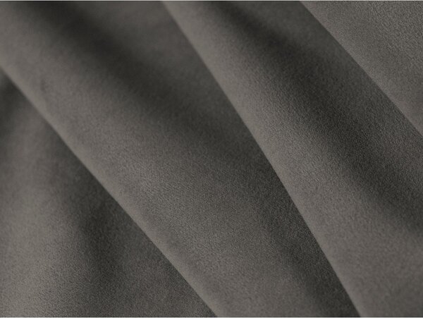 Тъмносиво тапицирано двойно легло 140x200 cm Linea – Micadoni