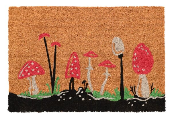 Изтривалка от кокосови влакна 40x60 cm Mushrooms – Esschert Design