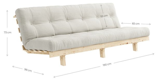 Променлив диван Сурова глина Браун Lean - Karup Design