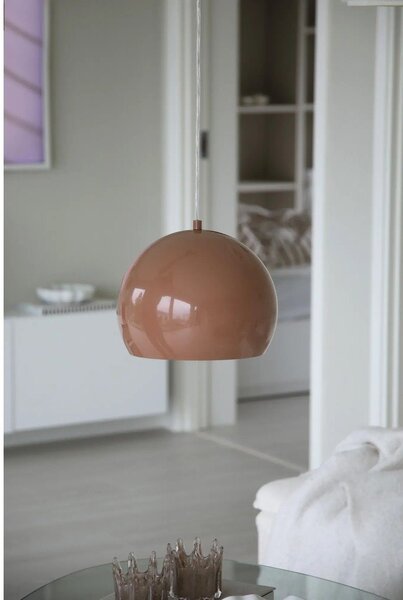 Кафяво висящо осветително тяло с метален абажур ø 28 cm Pop – Markslöjd