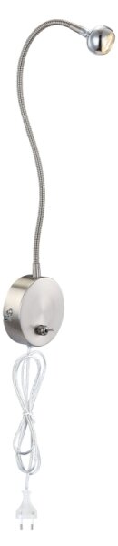 Globo 24109W - Гъвкава LED лампа SERPENT LED/3W/230V