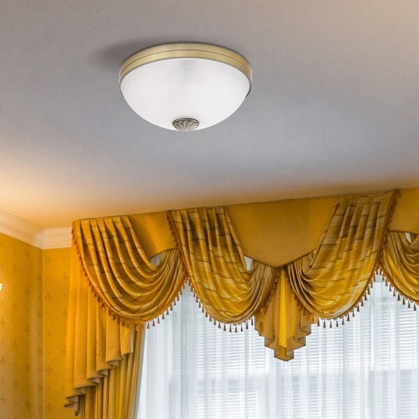 Rabalux 8558 - Лампа за таван ORCHIDEA 2xE27/60W/230V