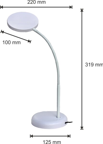 LED Настолна лампа ANITA LED/6W/230V