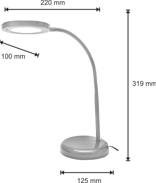 LED Настолна лампа ANITA LED/6W/230V