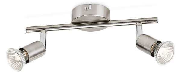 Philips Massive 50302/17/E7 - LED точково осветително тяло LIMBALI 2xGU10/50W/230V